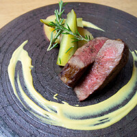 黒毛和牛クラシタの薪焼き　ディジョンマスタード