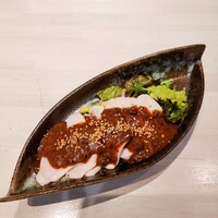 銘柄鶏の棒棒鶏