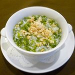 天廣堂 - ～天廣堂プレミアムチャイナボードランチ～　※特選フカヒレと生海苔のスープ