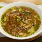 天廣堂 - ～チャイナヌードルランチ～　※常陸牛スジ肉のピリ辛醤油スープソバ