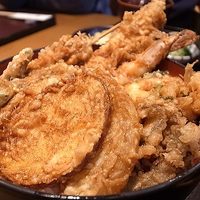 天ぷら ひさご - メガ盛り大名天丼