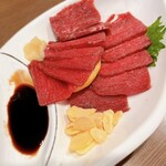 新和食料理・創作居酒屋 七之月之夢 - 馬刺し