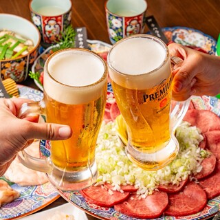 毎月29日（肉の日）は飲み放題半額！