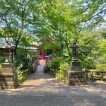 オセアノ - 井の頭弁財天のところにある階段を上るとお店は目の前