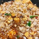 ラーメン 麻辣 - 混ぜ混ぜしてパクリ（^^♪