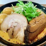 麺屋　たか - ウデ＆バラチャーシュー！どちらも美味しい