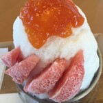 カフェ ド ヒラオカ - ライチのシロップは甘いけど抑制してる？