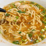 ラーメン二郎 - 赤酢投入～♪