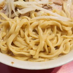 ラーメン二郎 - 麺