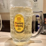 鶏そば 唆る - ハイボール