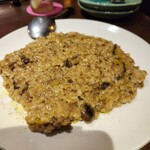 ポッシュ ドゥ マモン - ポルチーニ茸のチーズリゾット