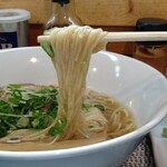 旬采 新舟 - 冷しらーめん（塩）