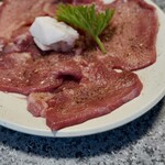 ありい亭 - ■タン(塩/タレ) ￥950