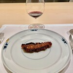 CHIUnE - 天城黒豚のマリネの炭火焼き