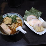 ばーばらラーメン - 冷蕎麦 全部のせ