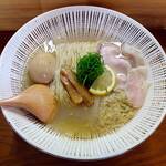 華塩 - 牡蠣そば・味玉 1