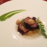ラパルタメント ディ ナオキ - 牛タンの簡易スモーク パセリソース添え