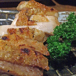 酒亭 ぷくぷく - 地鶏の柚子胡椒焼き