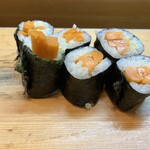 は満寿司 - 山牛蒡巻