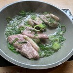 酒楽亭 空庵 - 鴨葱皿 焼成後