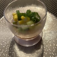 レストランあしや竹園 - トマトベースのジュレ