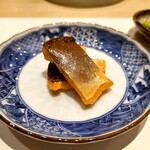 鮨処 有馬 - ヒメマス（支笏湖産）の味噌漬焼