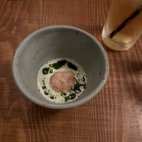 Bistro yen - 甘海老/グリーンピース/コリアンダー