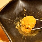 銀座 しのはら - 余ったタレに酢飯を