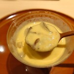 銀座 しのはら - よく和えて戴きます。