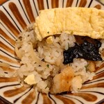 銀座 しのはら - 鱧と新生姜のご飯