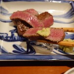 銀座 しのはら - 塩か醤油、おろしポン酢で