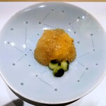 鮨処 有馬 - スルメイカ（松前産）・キタムラサキ（積丹産）