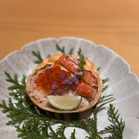 博多 かに福 - ズワイガニの甲羅盛り