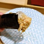 鮨処 有馬 - 毛ガニ（知床産）