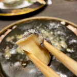 品川 かに雅 - 『タラバガニ』『ズワイガニ』『鮑』の焼き物