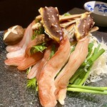 品川 かに雅 - 『タラバガニ』『ズワイガニ』しゃぶしゃぶ