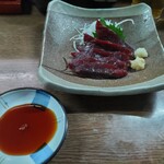 味の蔵どんつく - クジラ刺し