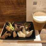 麹町いづみや しろ - ・生ビール、[おつまみ：5品]