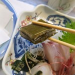 一粋 - カジキマグロの昆布締め