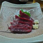 味の蔵どんつく - クジラ刺し