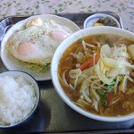 私のタンメン定食、おすすめです