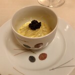 リストランテ ラ・バリック トウキョウ - ホワイトアスパラと平貝、サバイヨンソースで