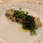 リストランテ ラ・バリック トウキョウ - 黒鮑・香味野菜
