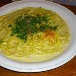 ガミーラ - 蟹味噌のクリームスパゲッティ