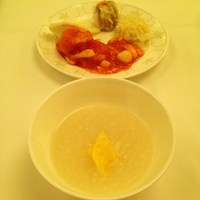 桂花苑 - 中華粥、海老チリおかわり