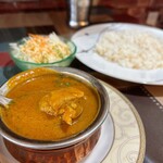 ダイニング&ラウンジ あえら - カレーセット（チキン）