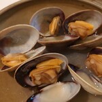 シーサイドホテル - 尾岱沼でとれた大きい目のあさり