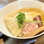 らぁ麺 紫陽花 - つけ麺の麺