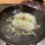 きたしんち 弓場慎之佑 - 沼島の鱧　秋田産じゅんさい