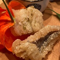 御料理 心馬 - 鱧の唐揚げ